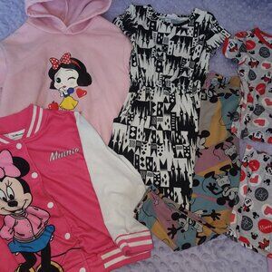 Girls Disney Clothing Bundle – Size 4/5
